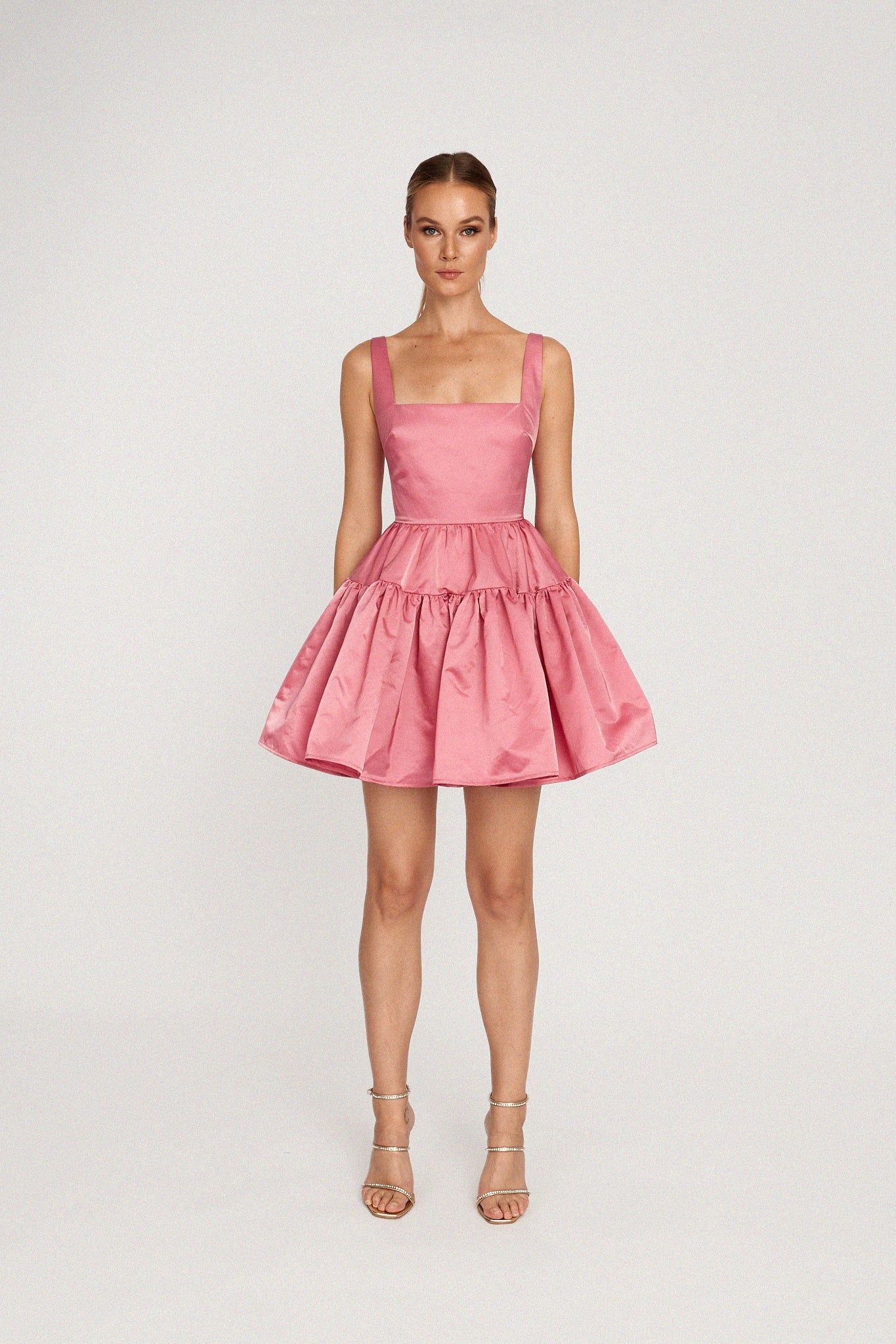 Britney Dress - Rose Pink