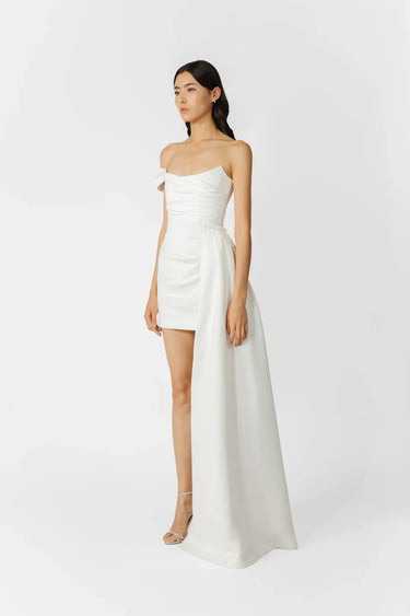 SAU LEE Brenda Mini Dress - White / 00