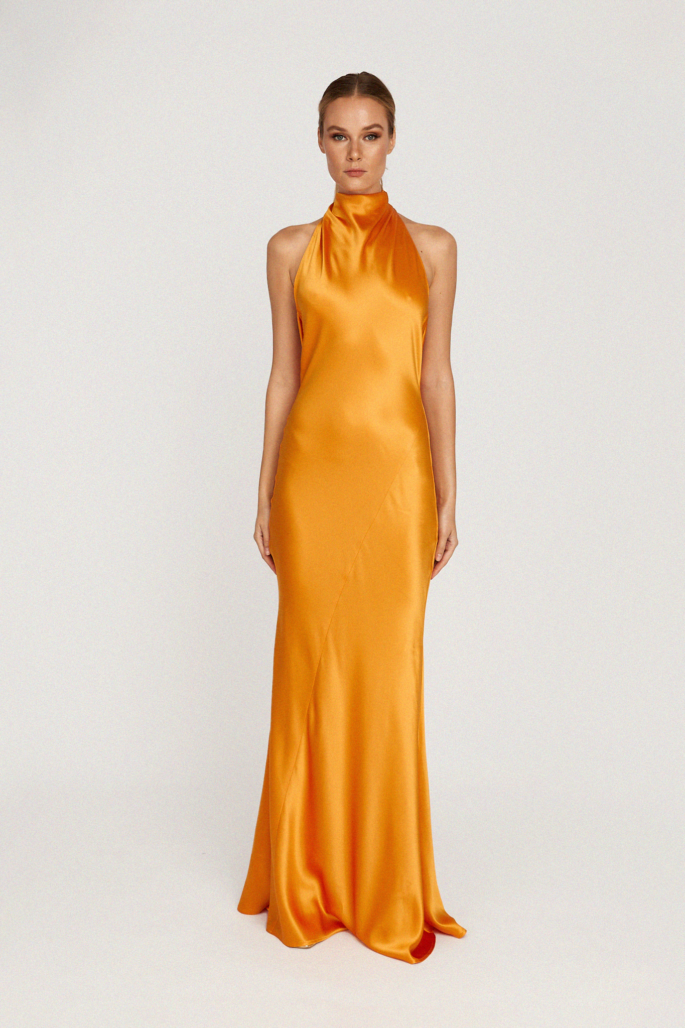 Calypso Gown - Tangerine #Sau Lee
