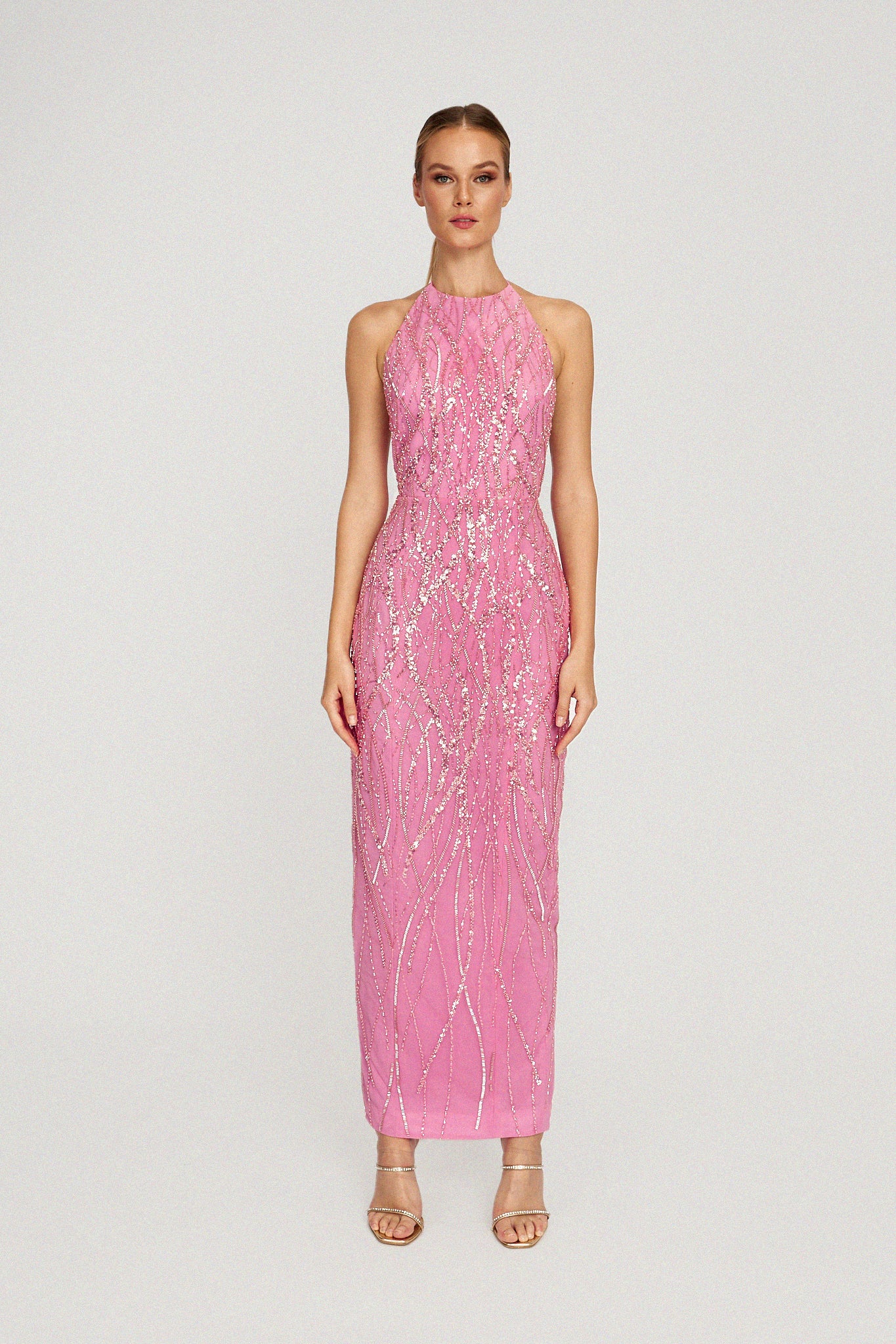 Dana Sequin Midi Dress