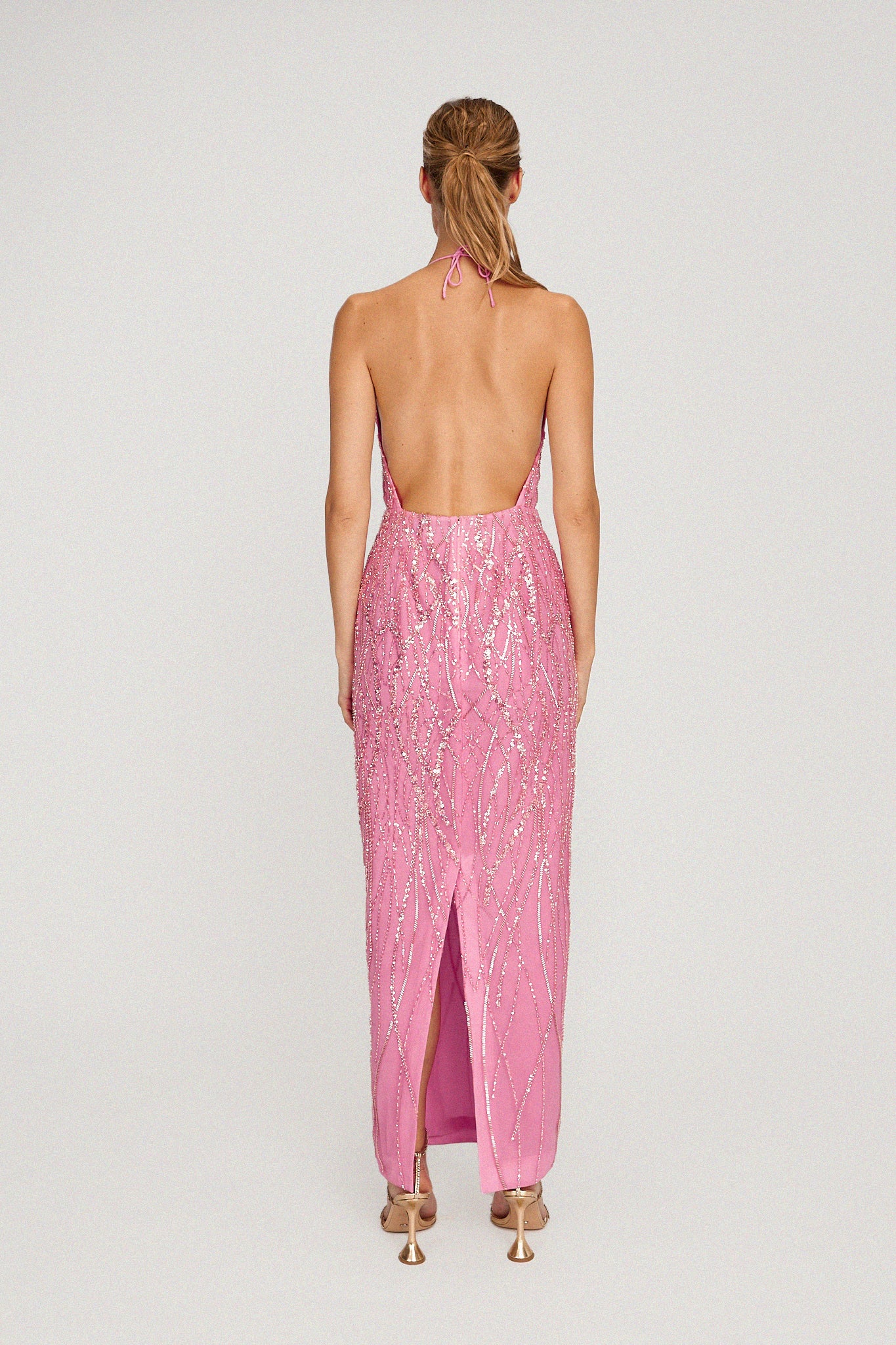 Dana Sequin Midi Dress