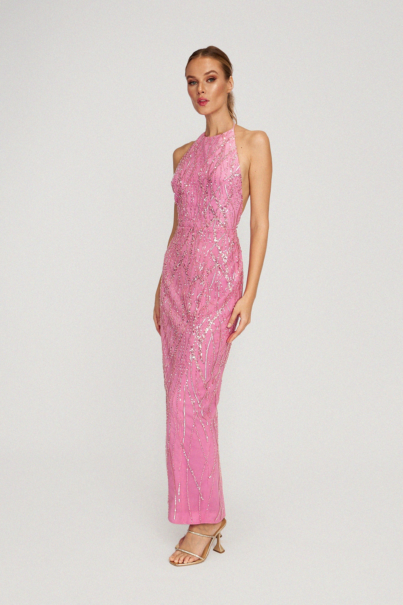 Dana Sequin Midi Dress