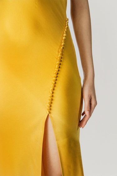 Penelope Backless Satin Gown-SAU LEE