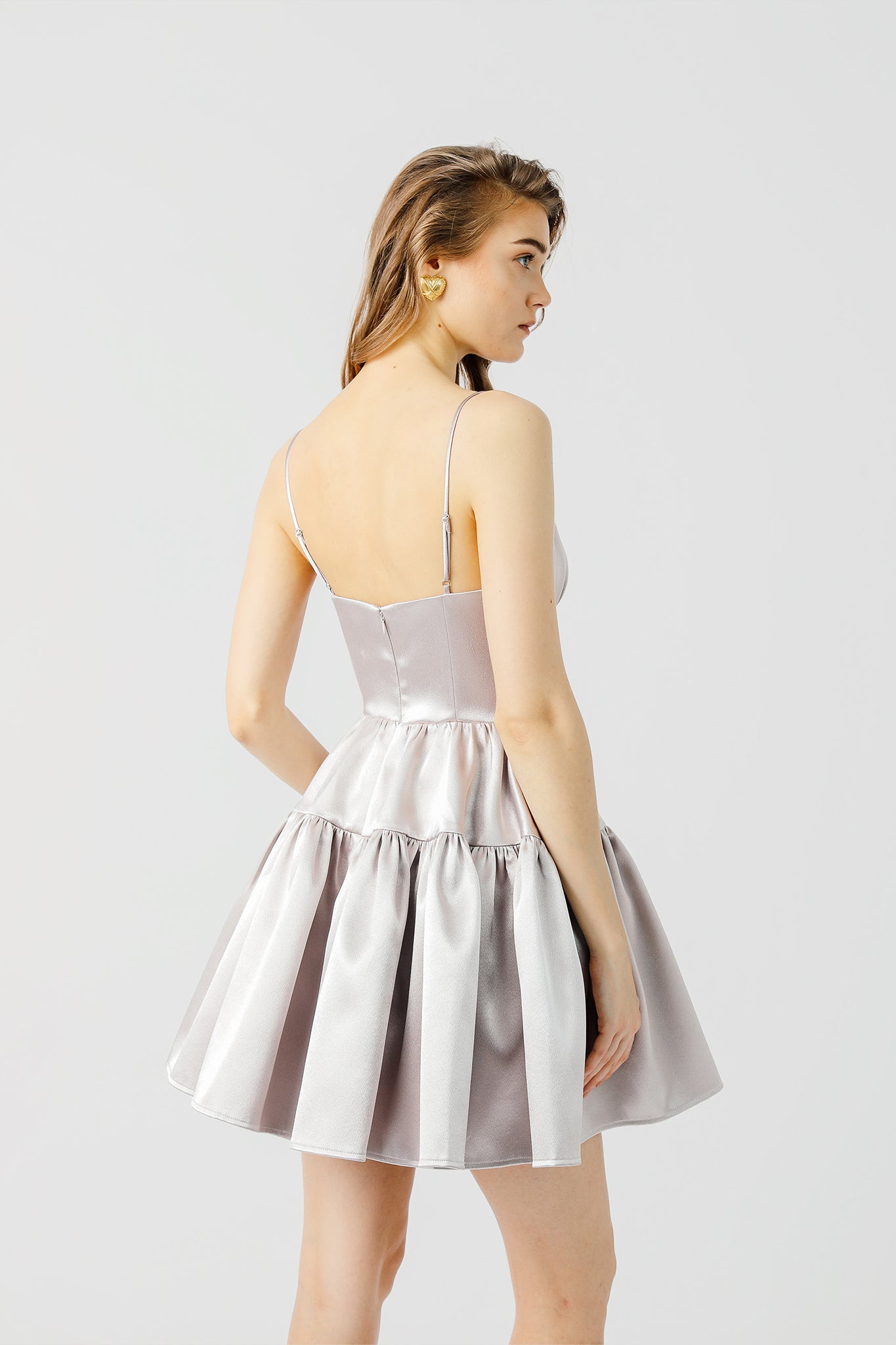 Adie Dress - Silver #Sau Lee