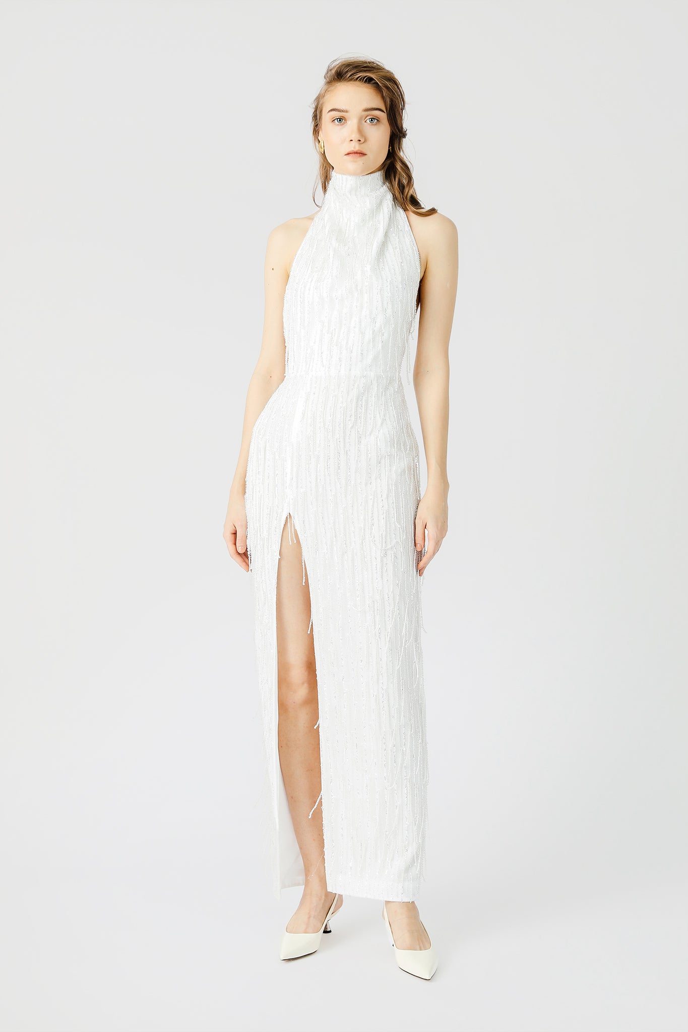 Bonnie Dress - White #Sau Lee