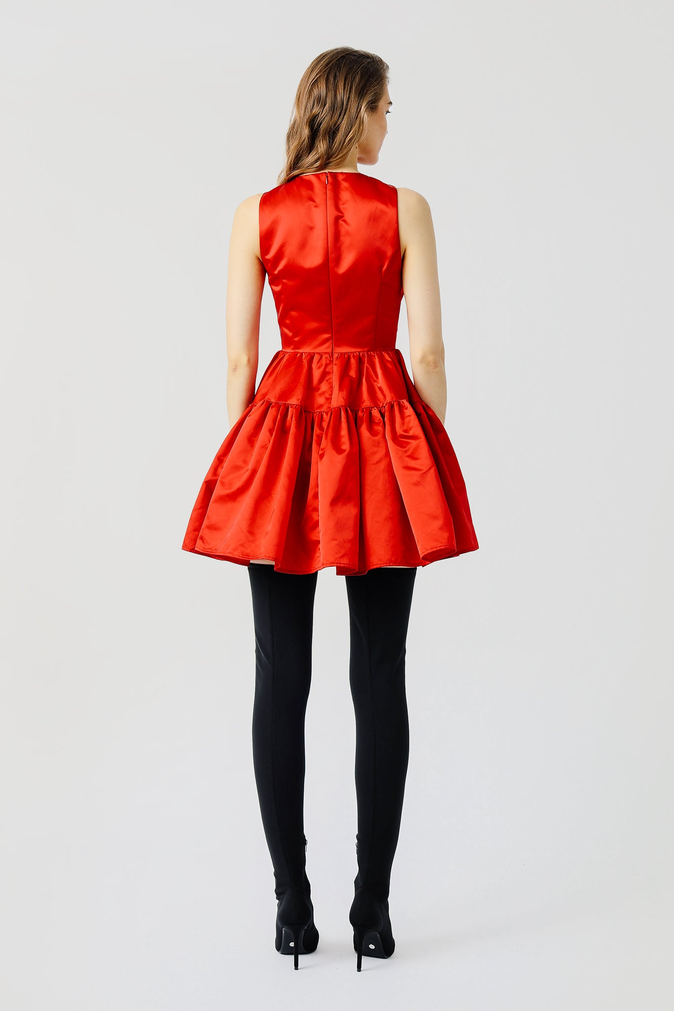Emilie Dress - Red #SAU LEE