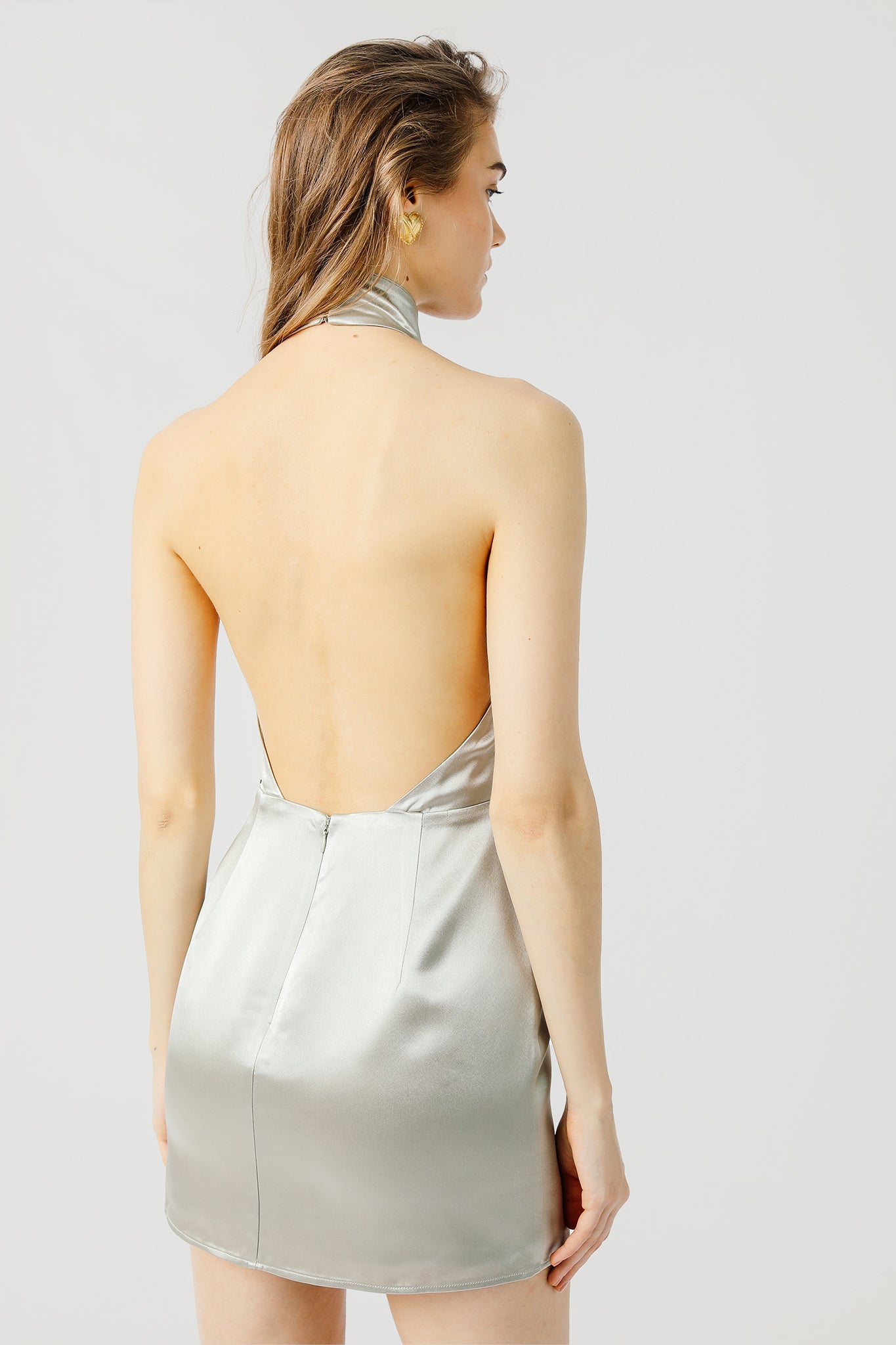 Mae Dress - Silver Sage #SAU LEE