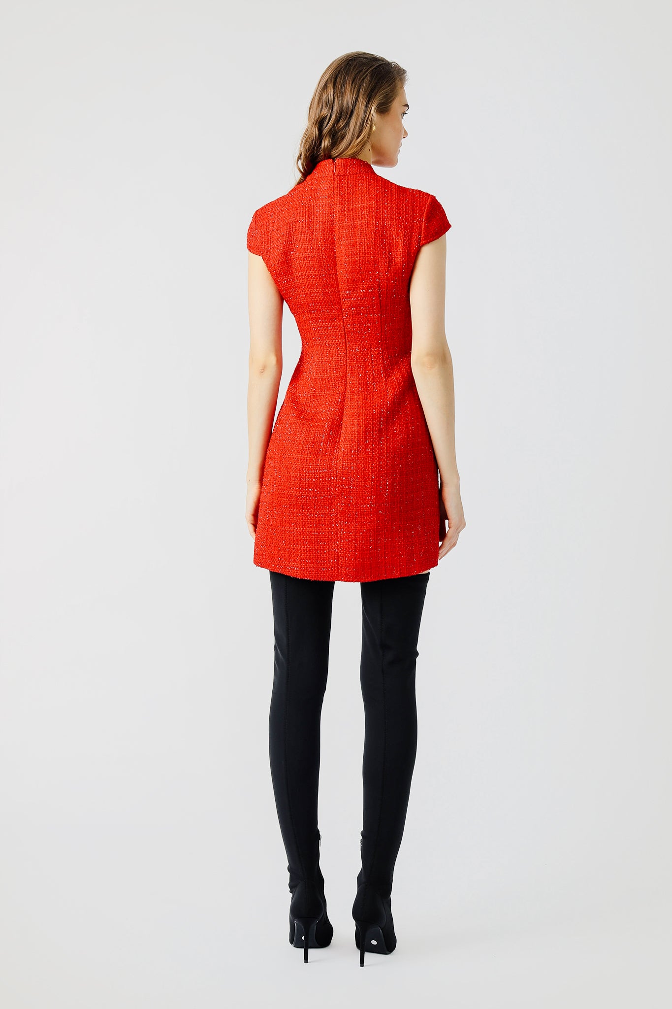Natasha Dress - Red #SAU LEE