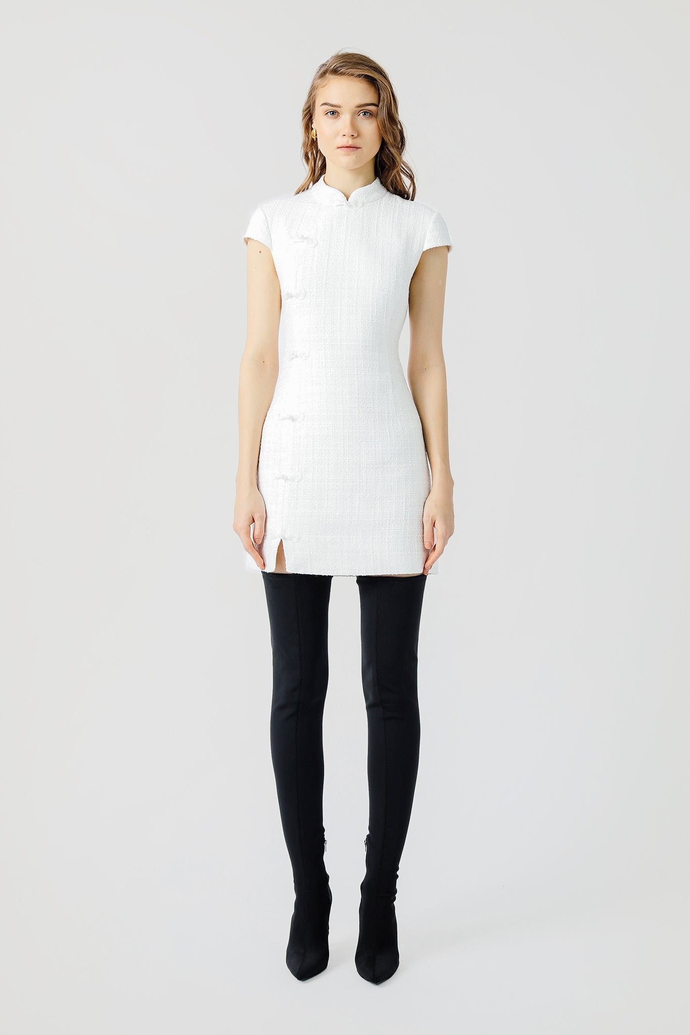 Natasha Dress - White #SAU LEE