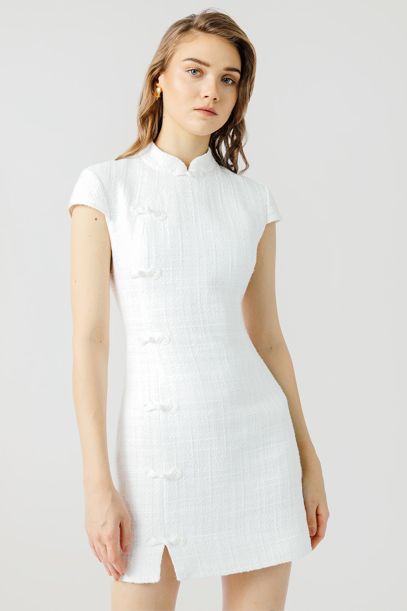 Natasha Dress - White #SAU LEE