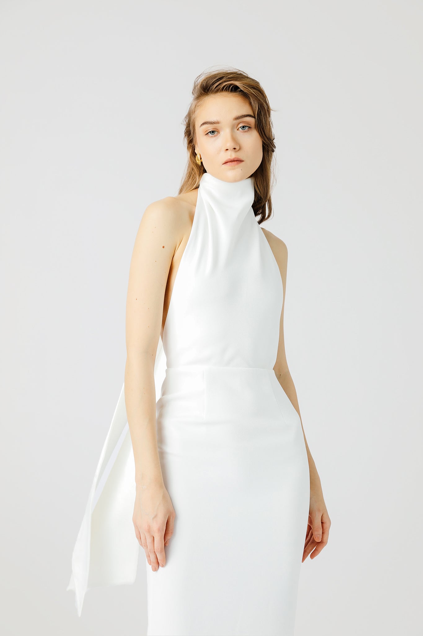 Patricia Dress - Ivory #SAU LEE