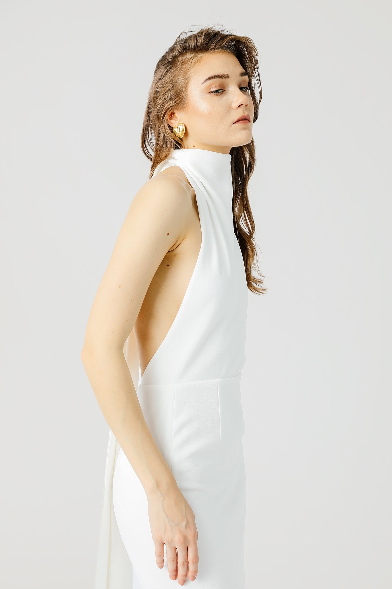 Patricia Dress - Ivory #SAU LEE