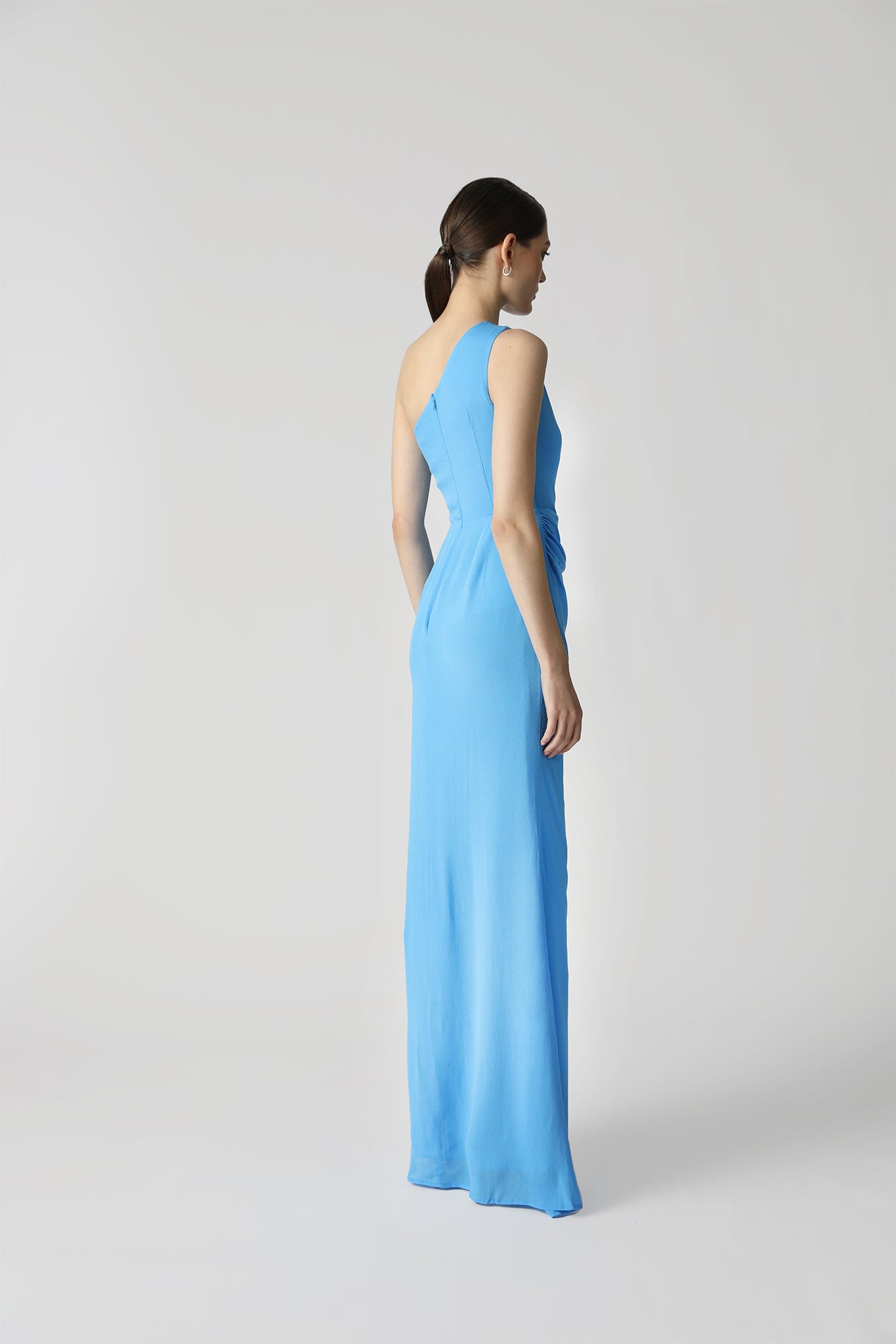 Helene One-shoulder Maxi Dress-SAU LEE