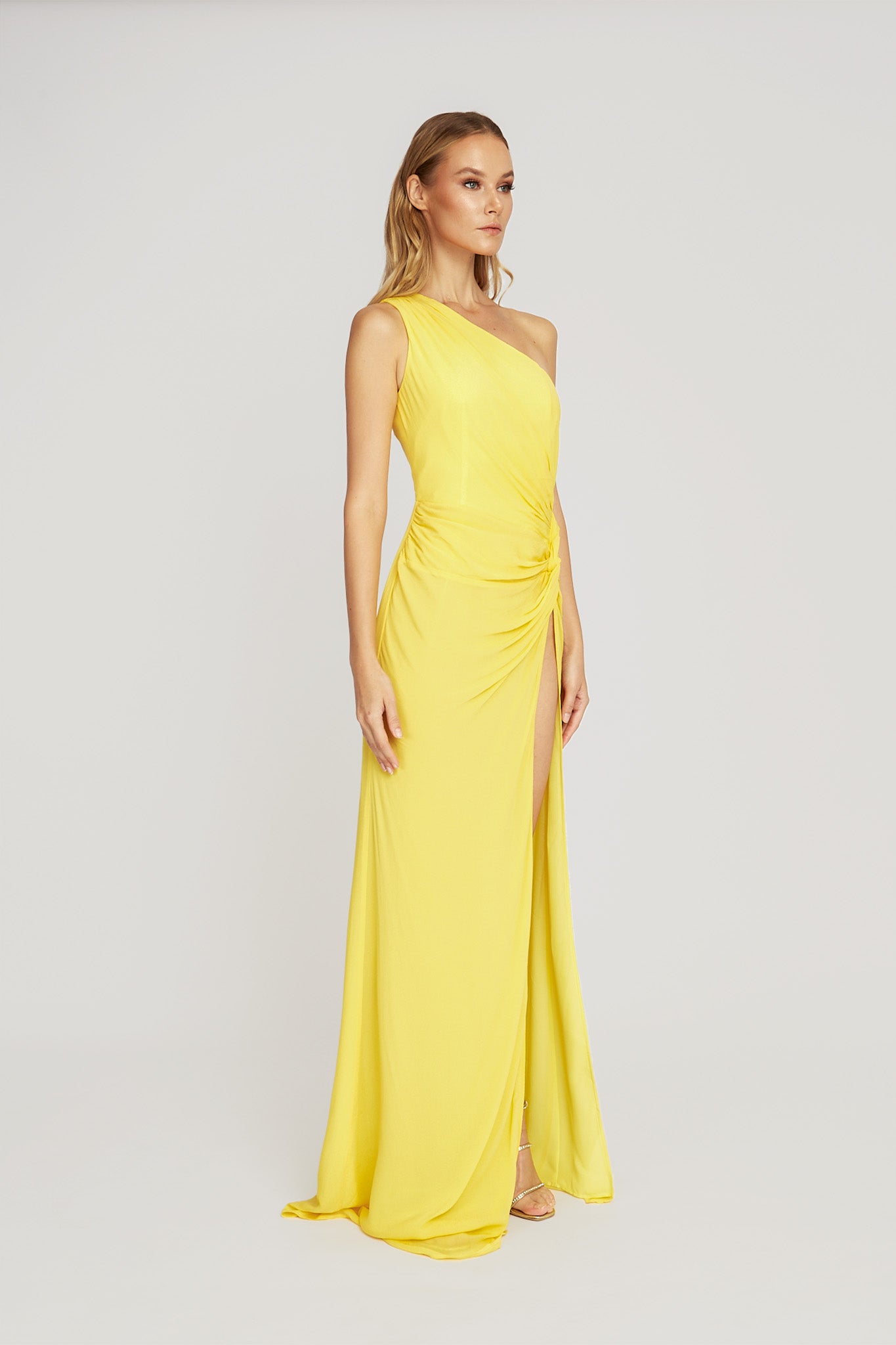 Helene Dress - Canary Yellow - SAU LEE