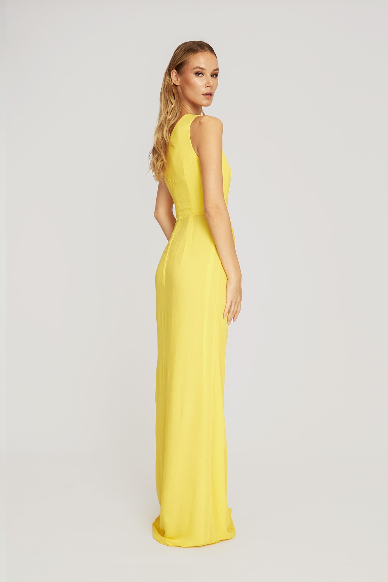 Helene Dress - Canary Yellow - SAU LEE