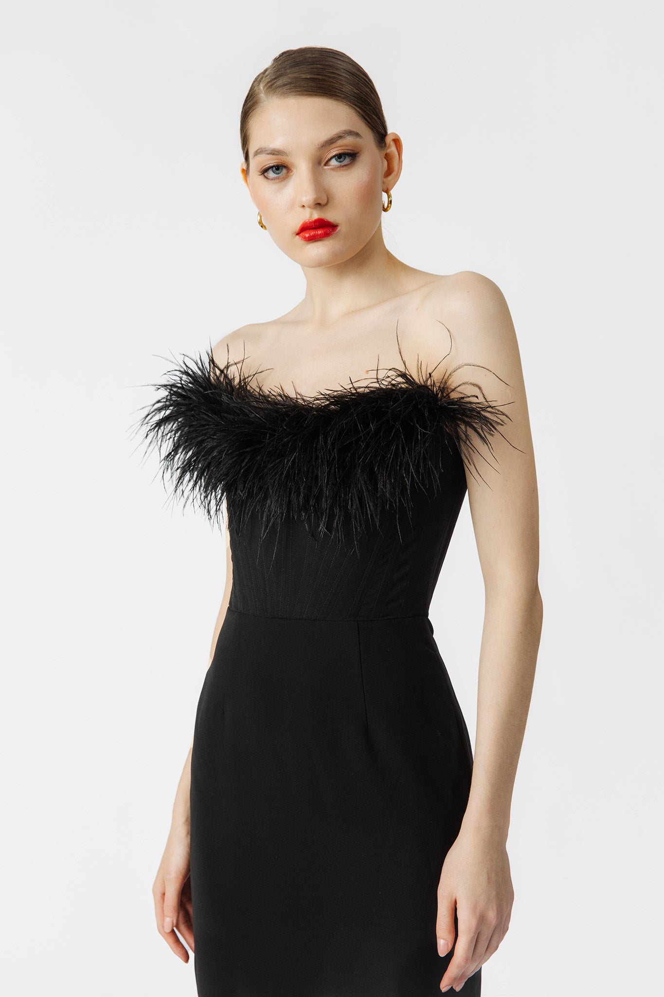 Iman Strapless Dress-SAU LEE