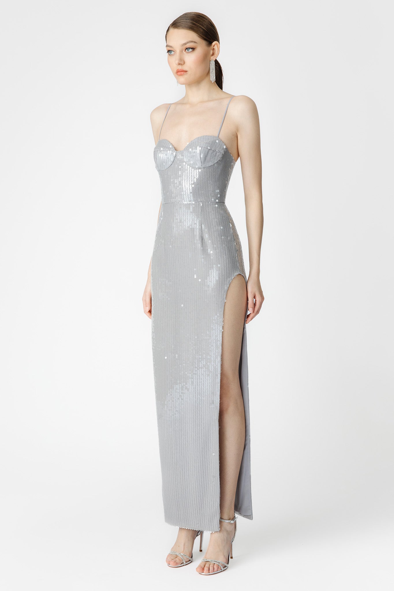 Opal Sequin Gown-SAU LEE