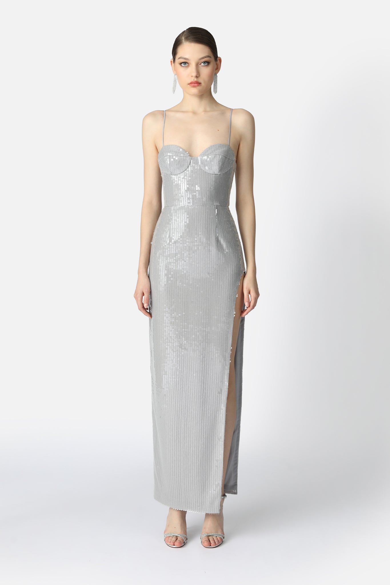 Opal Sequin Gown-SAU LEE