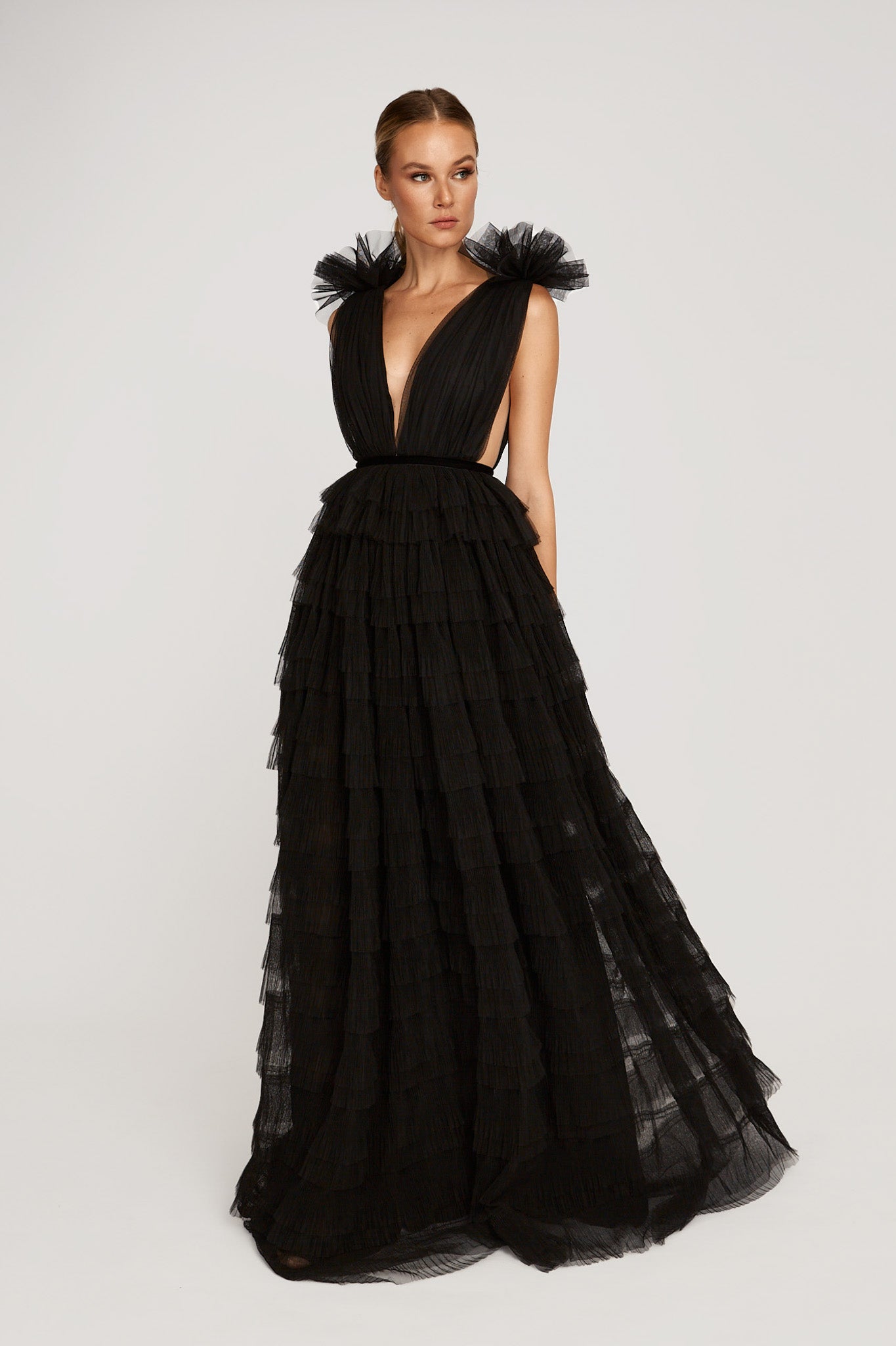 Sabrina Tulle Gown-SAU LEE