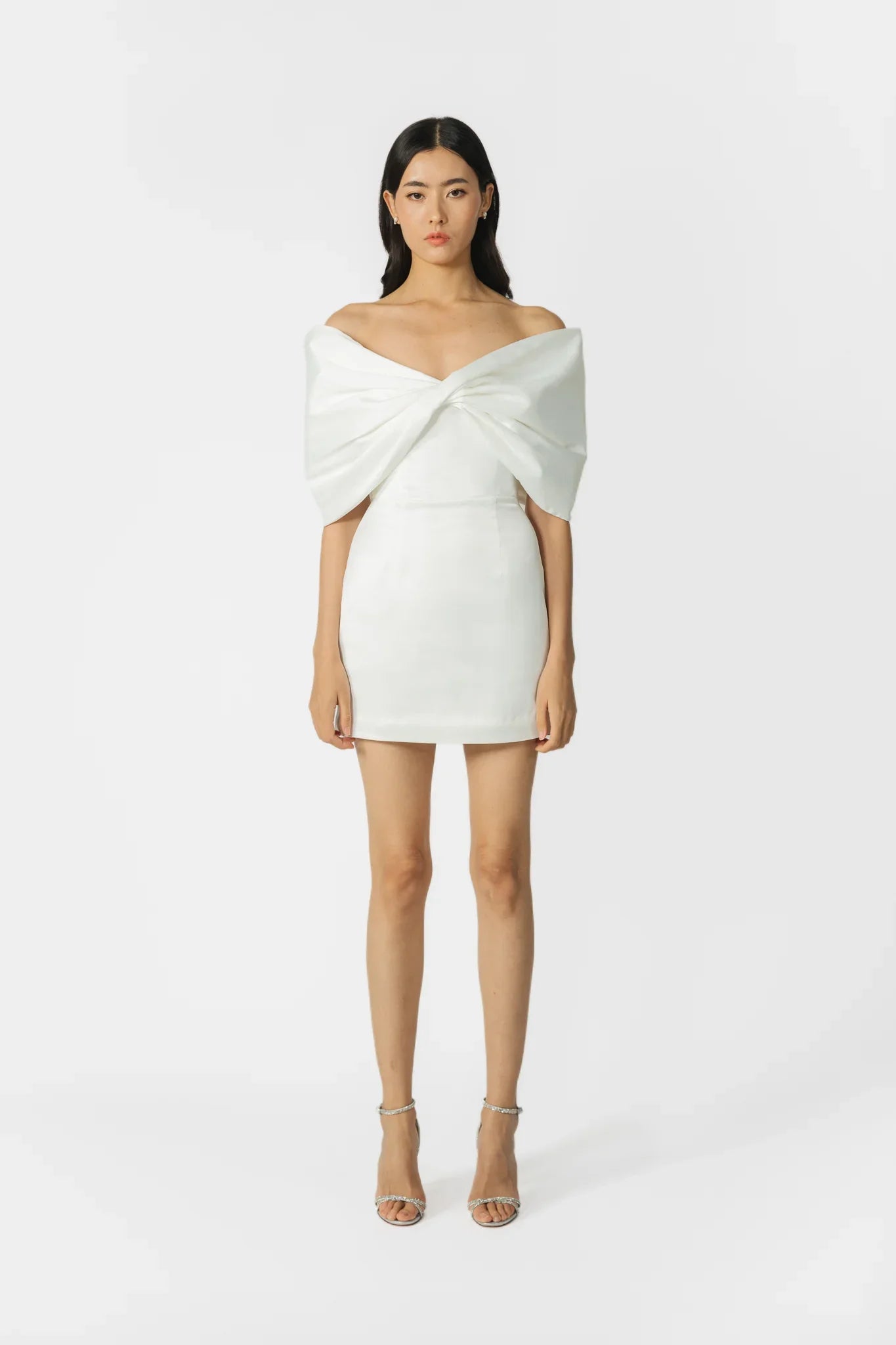 SAU LEE Paola Dress - Ivory / 00