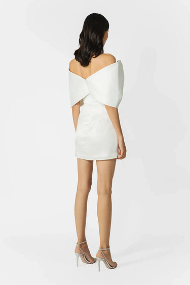 SAU LEE Paola Dress - Ivory / 00