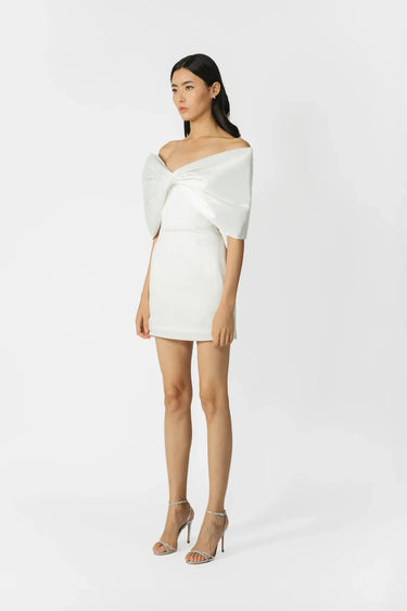 SAU LEE Paola Dress - Ivory / 00