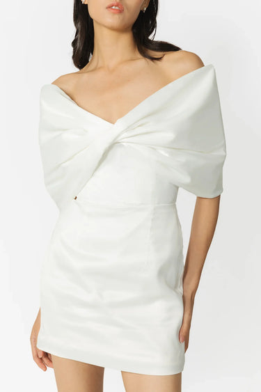 SAU LEE Paola Dress - Ivory / 00
