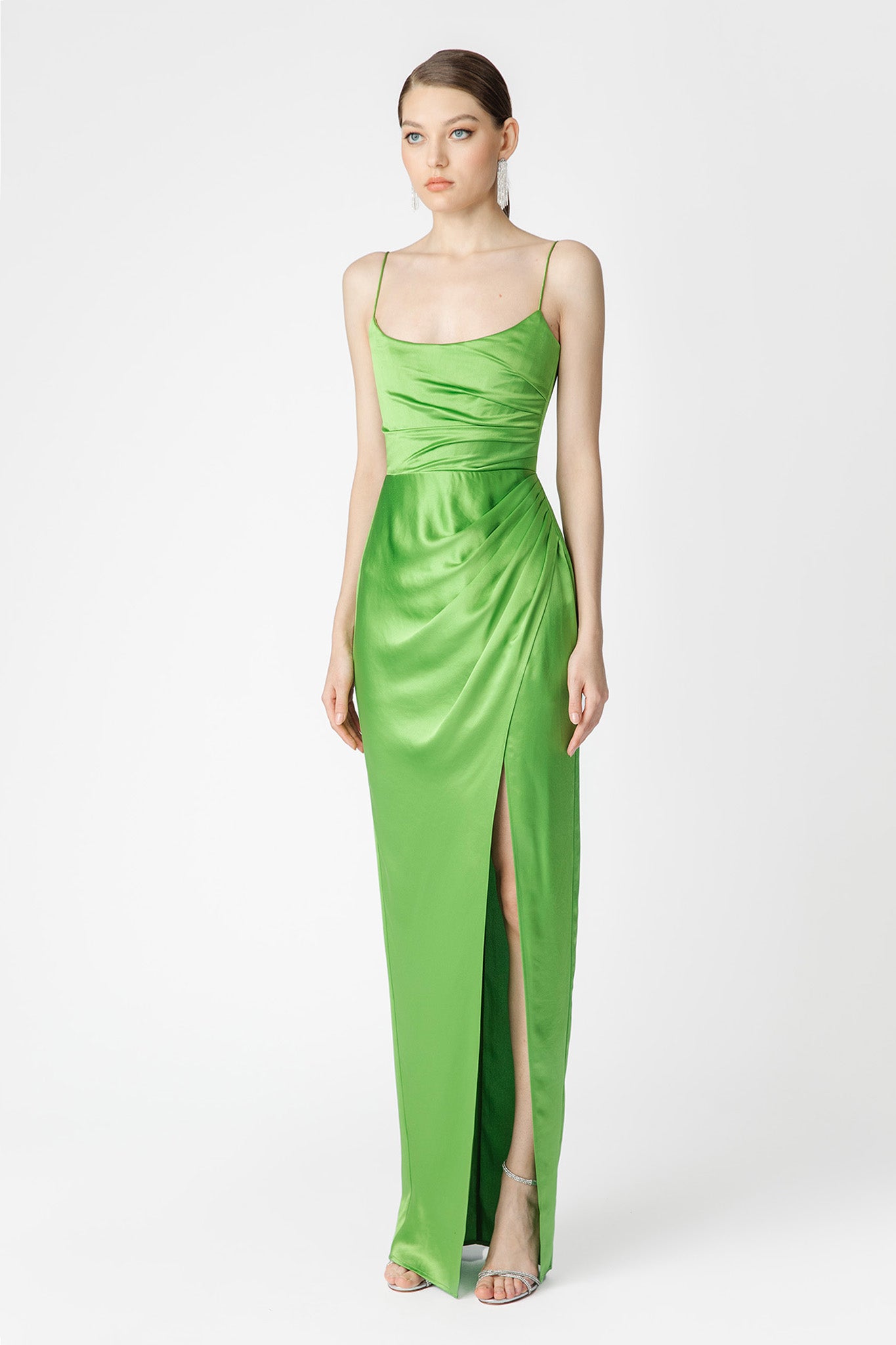 Perla Satin Gown