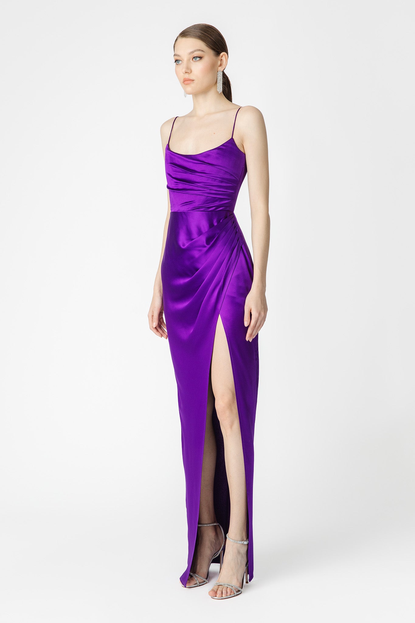 Perla Satin Gown
