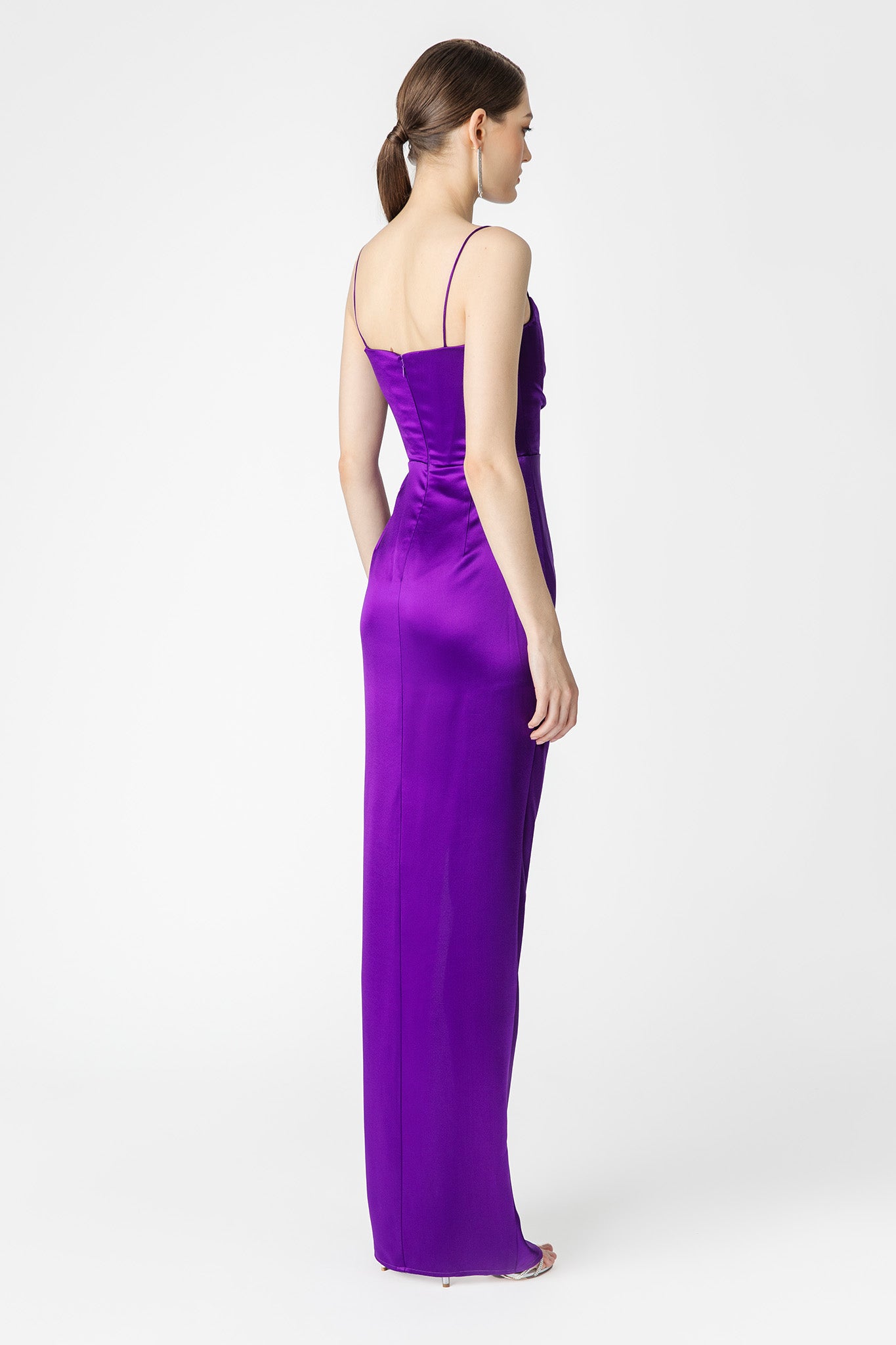 Perla Satin Gown