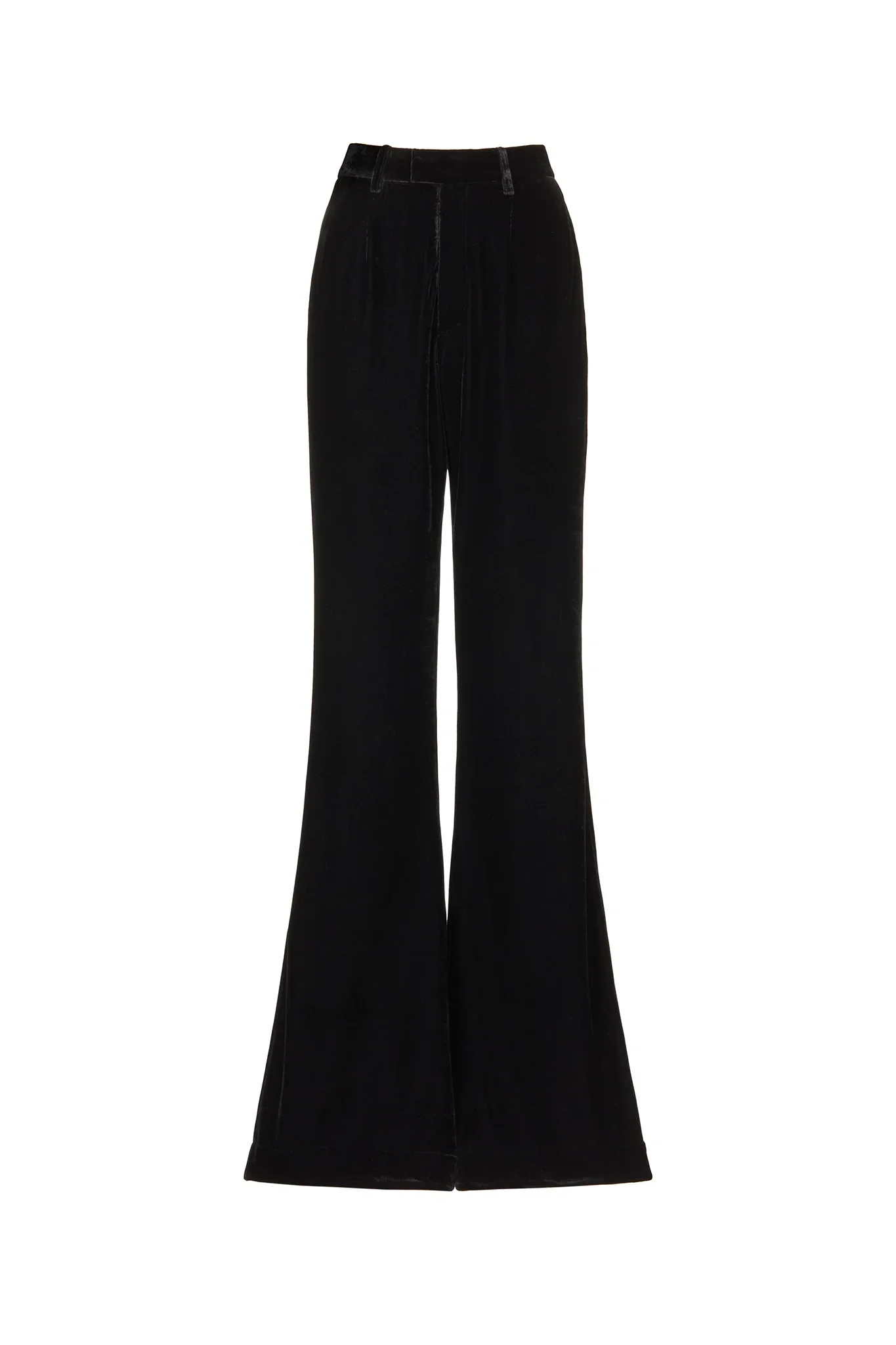 SAU LEE Tomas Velvet Pant - Black / 00