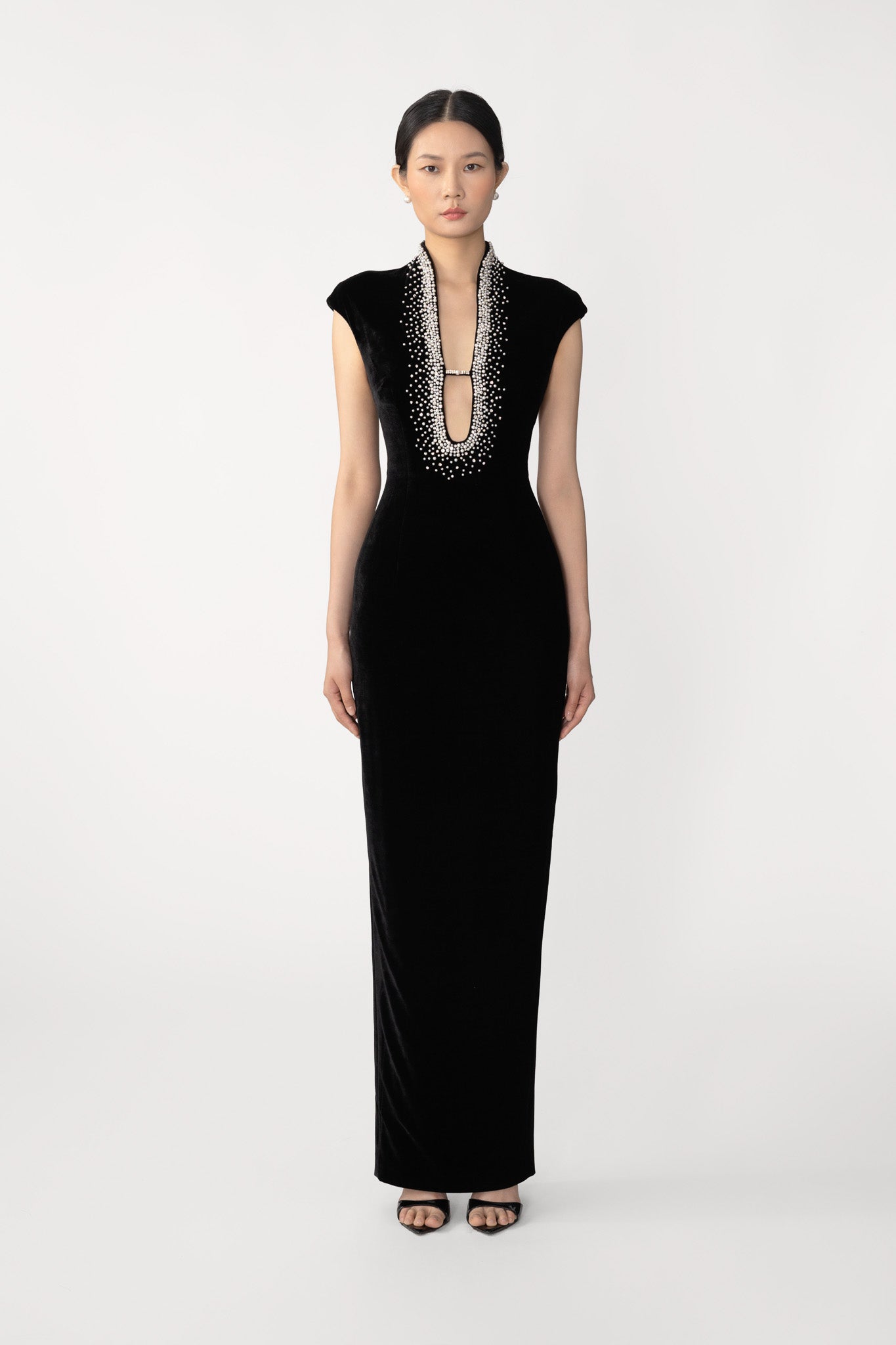 Lenora Velvet Gown
