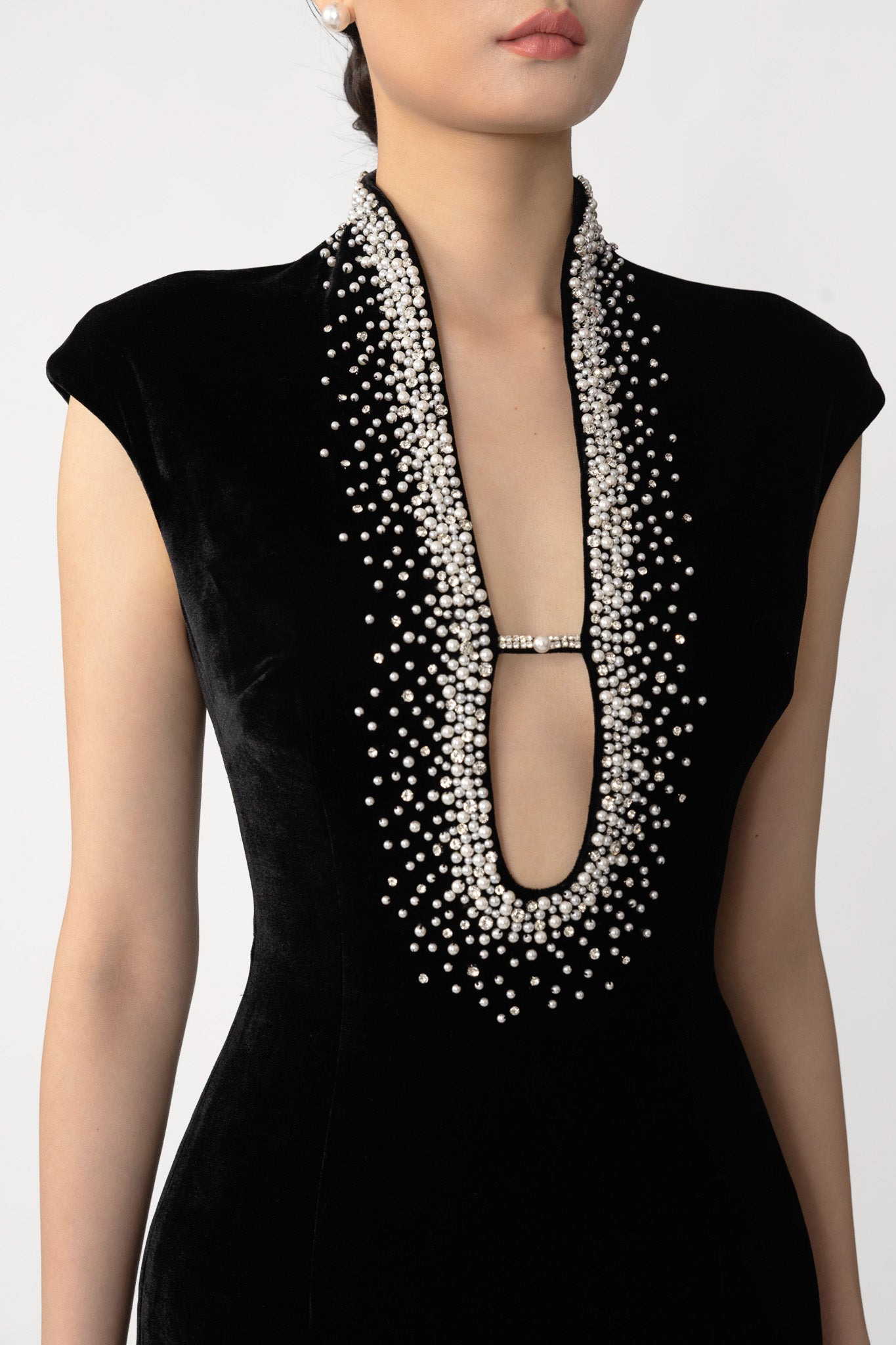 Lenora Velvet Gown