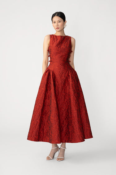 Francesca Jacquard Gown