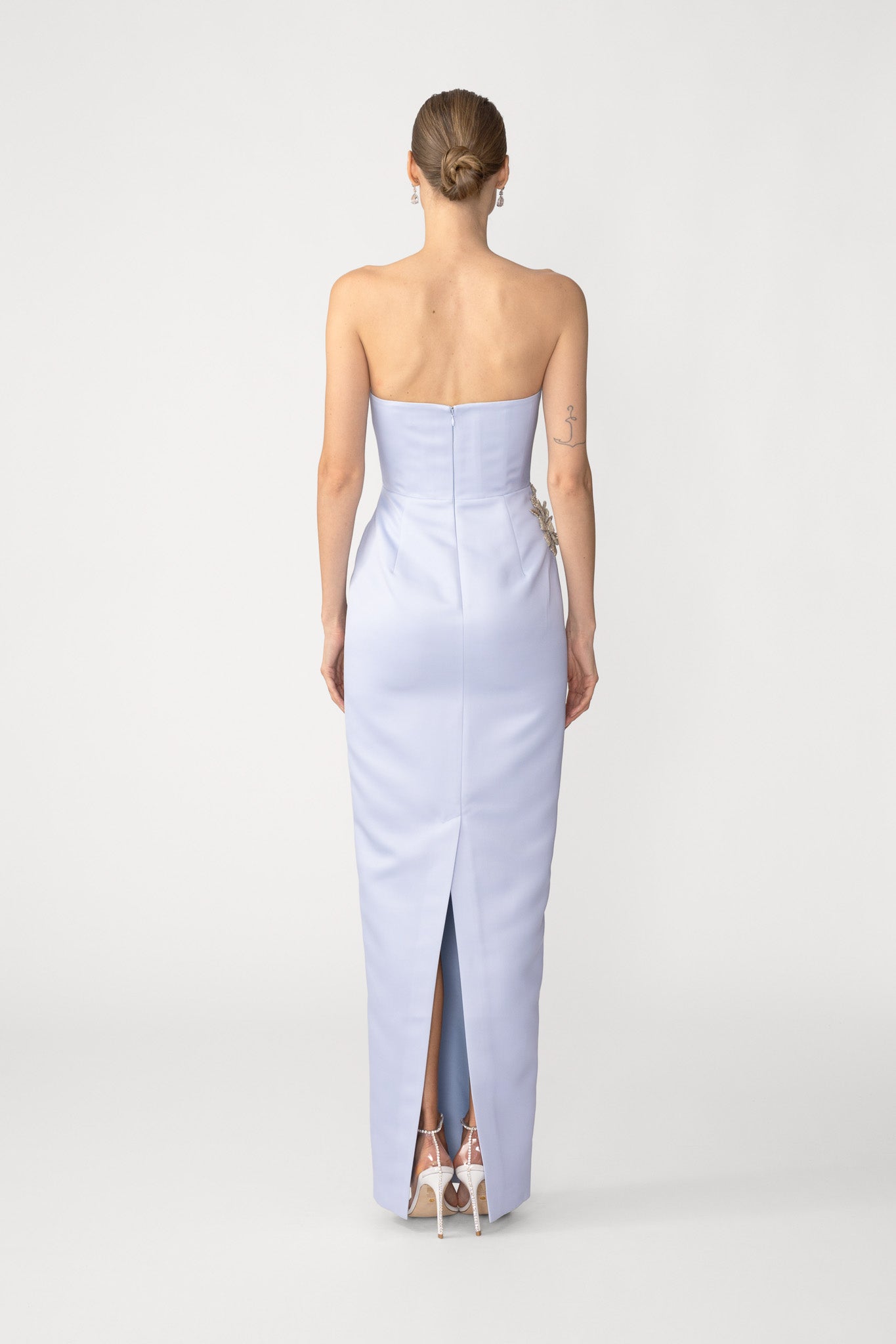Luna Satin Gown