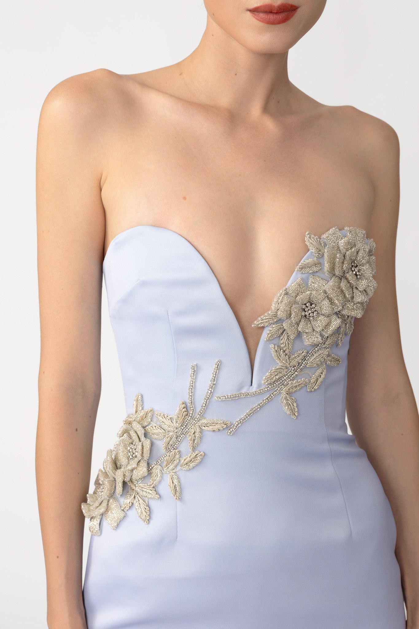 Luna Satin Gown