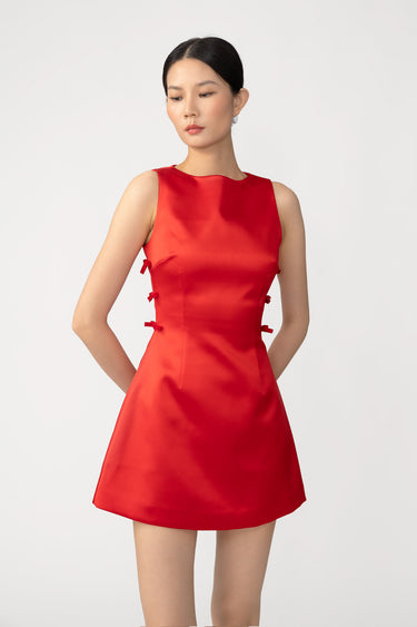 Terri Satin Mini Dress