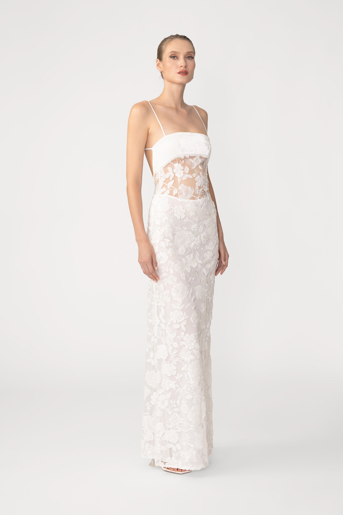 Fiona Embroidered Gown