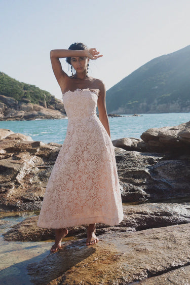 Rosalia Lace Midi Dress