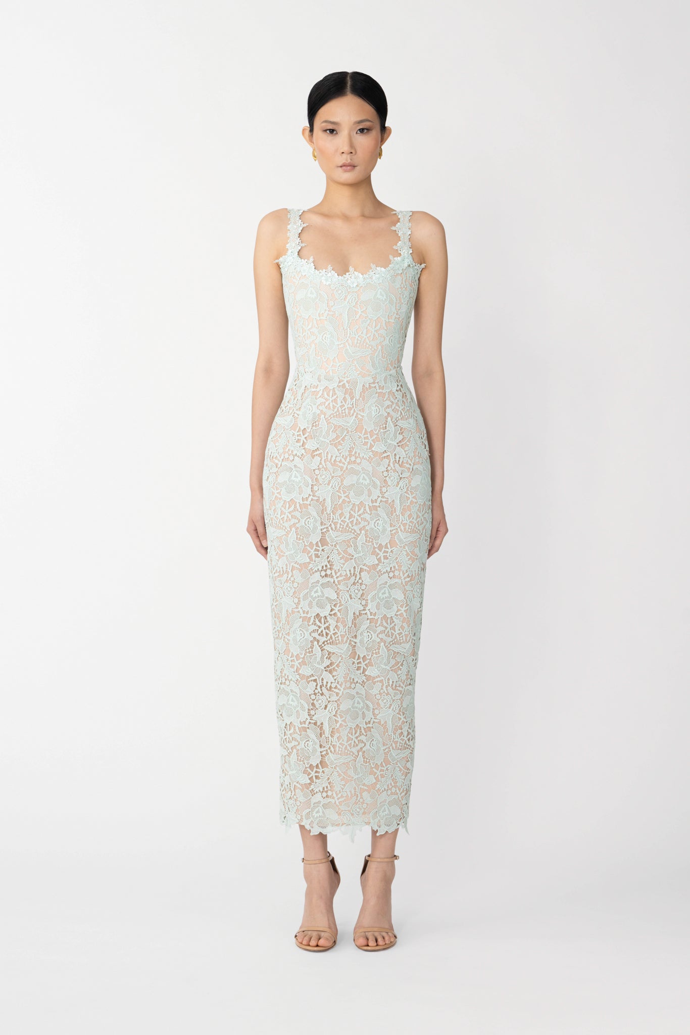 Coraline Lace Midi Dress