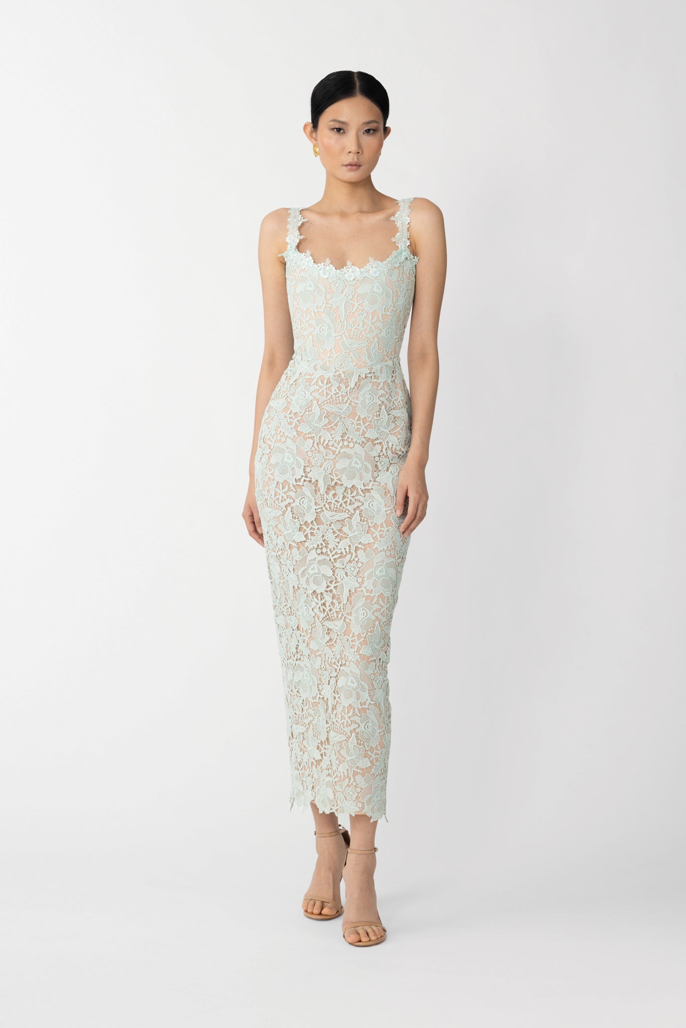 Coraline Lace Midi Dress