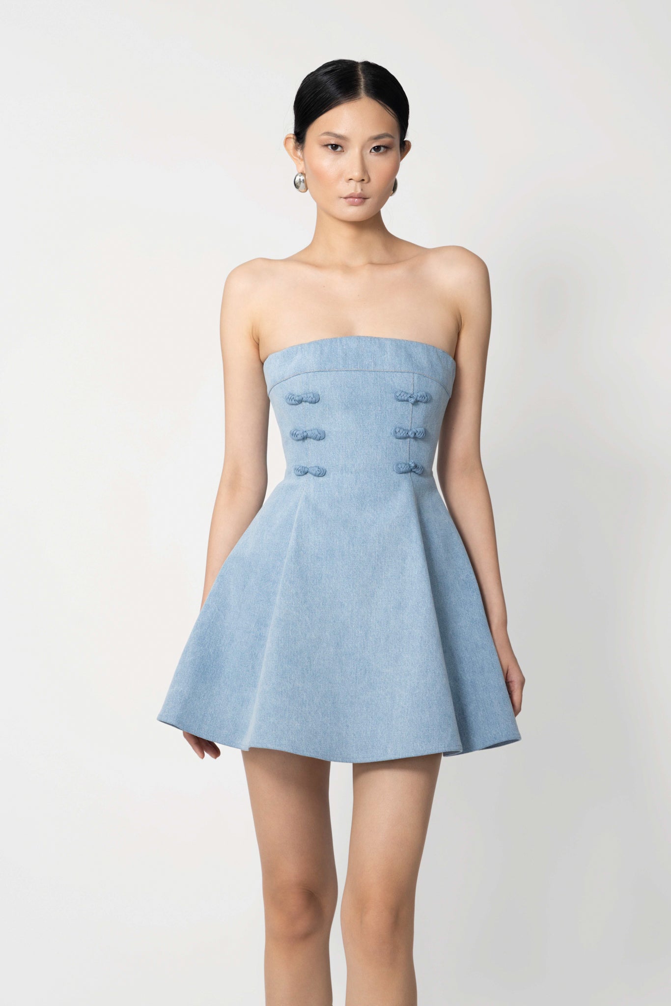 Tai Denim Mini Dress