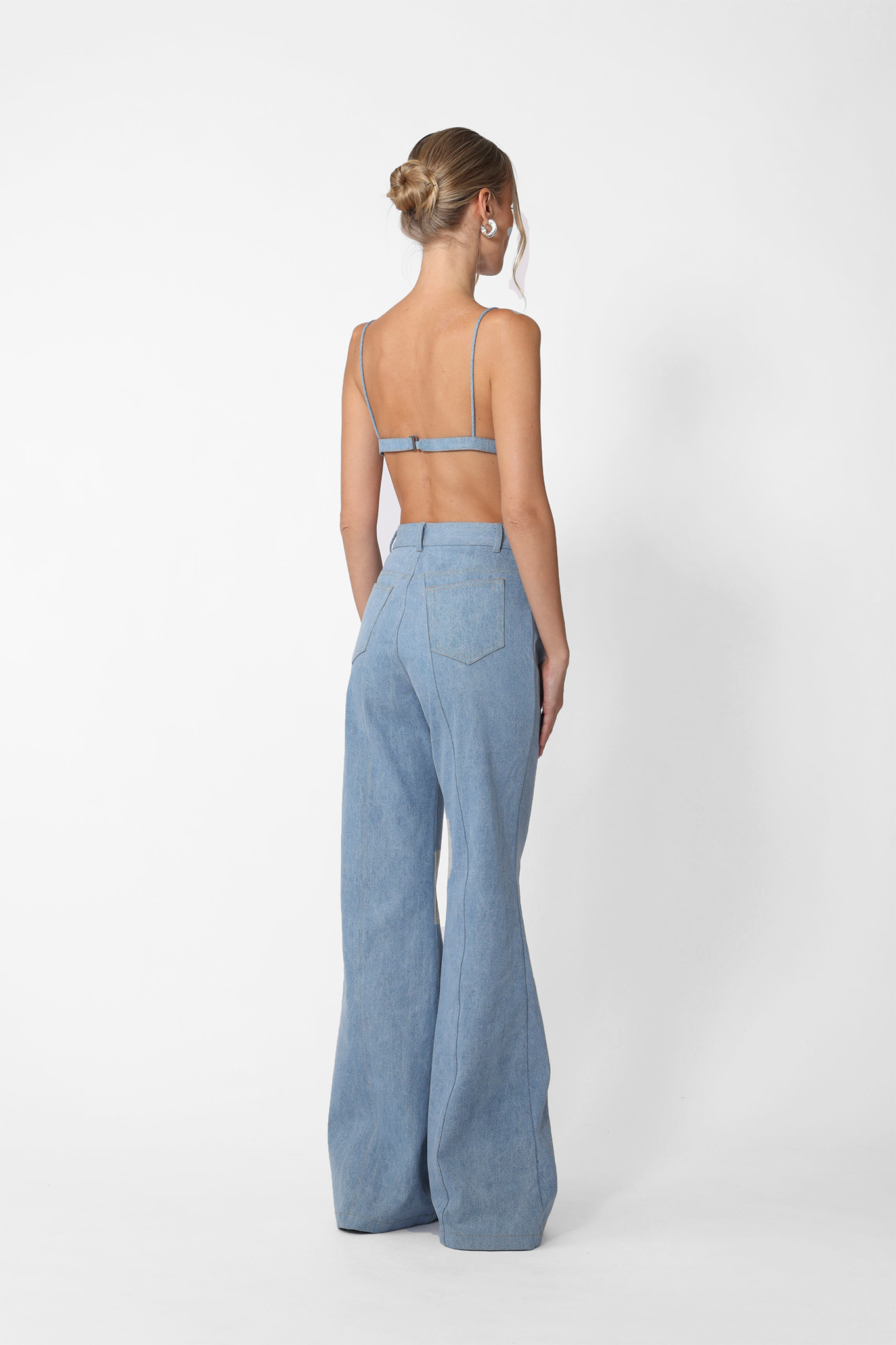 Cleo Denim Bralette