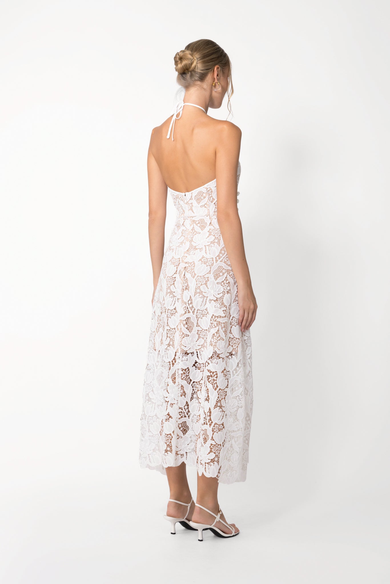 Rava Lace Midi Dress