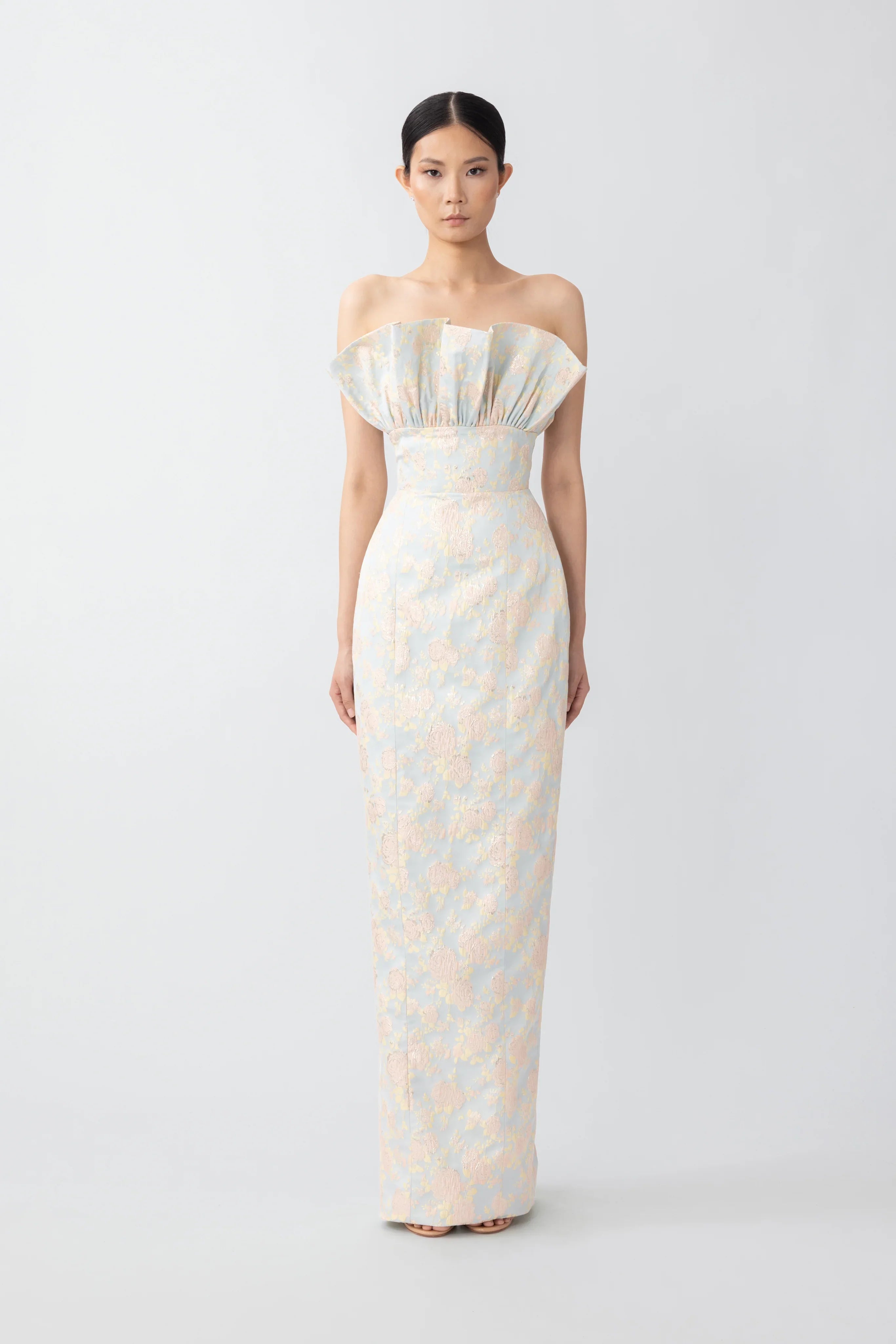 Noah Jacquard Gown