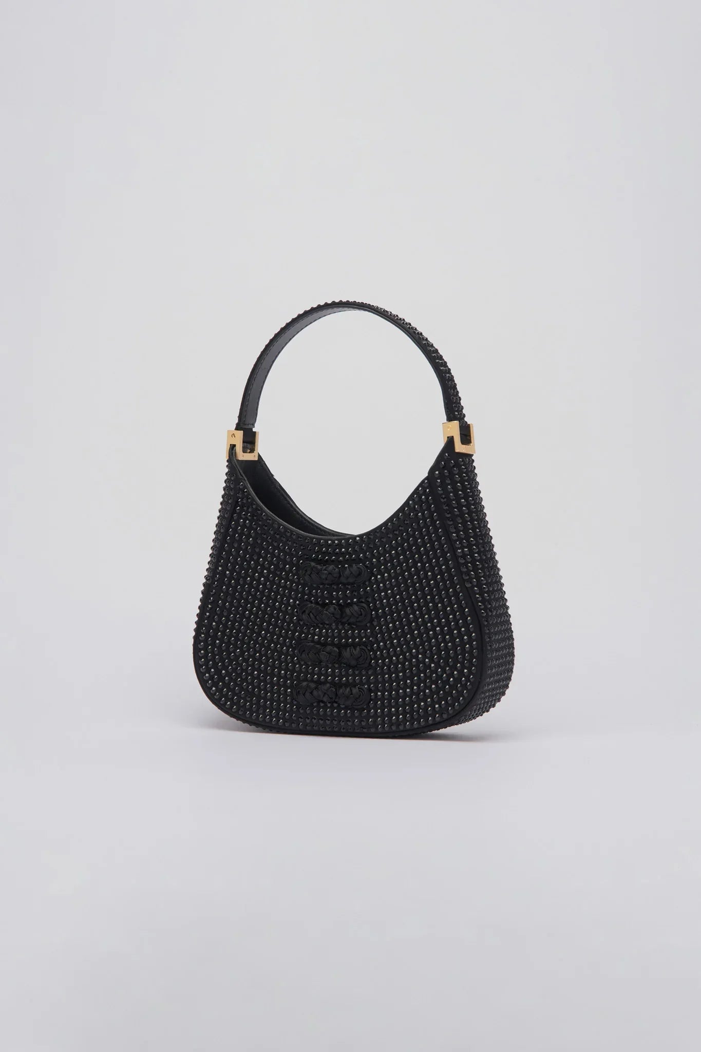 SAU LEE mini sau CRYSTAL MINI BAG - Black
