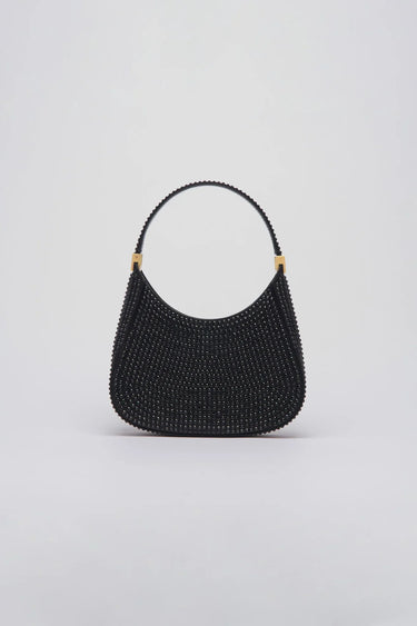 SAU LEE mini sau CRYSTAL MINI BAG - Black