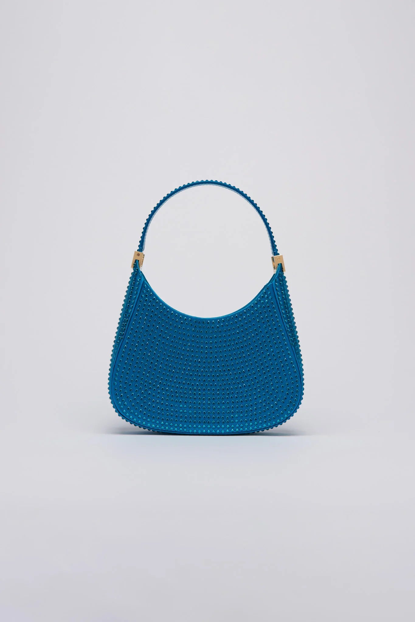SAU LEE mini sau CRYSTAL MINI BAG - Peacock Blue