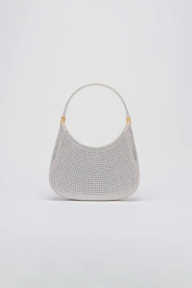 SAU LEE mini sau CRYSTAL MINI BAG - Silver