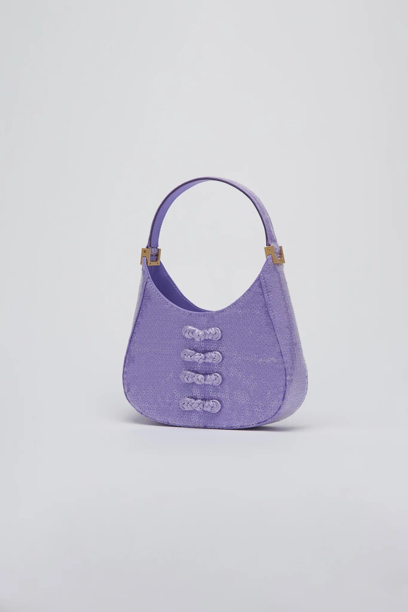 SAU LEE mini sau SEQUIN MINI BAG - Lavender